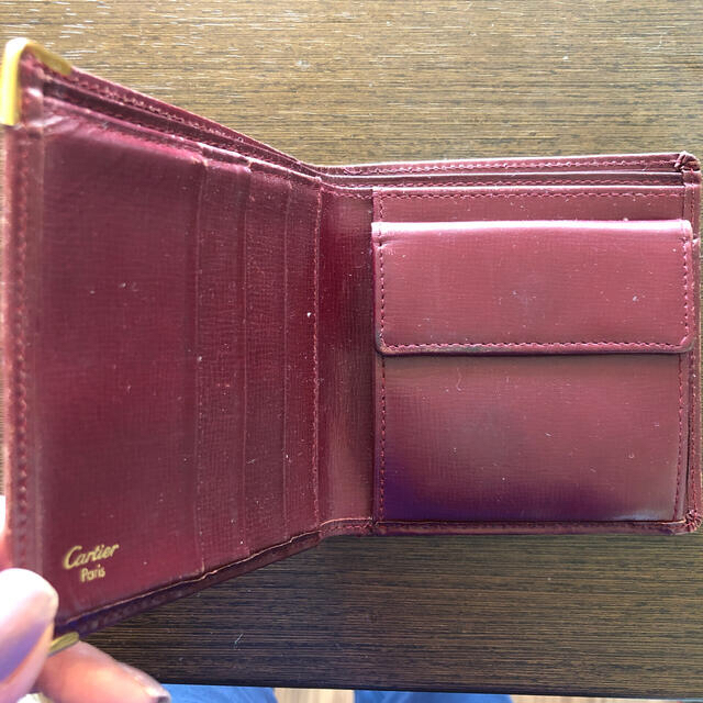 Cartier(カルティエ)のカルチェ　二つ折り財布　値下げ レディースのファッション小物(財布)の商品写真