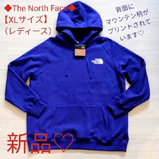 ザノースフェイス(THE NORTH FACE)の【新品・レディース・XLサイズ】ノースフェイス　パーカー　トレーナー　スウェット(パーカー)