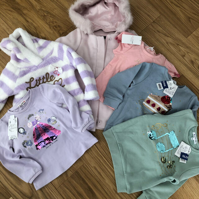 anyFAM(エニィファム)の女の子　100センチ　まとめ売り キッズ/ベビー/マタニティのキッズ服女の子用(90cm~)(その他)の商品写真