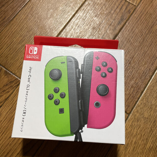 Nintendo Switch(ニンテンドースイッチ)の任天堂スイッチ joy-con  ネオングリーン ネオンピンク エンタメ/ホビーのゲームソフト/ゲーム機本体(その他)の商品写真