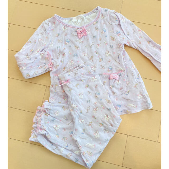 motherways(マザウェイズ)のマザウェイズ　パジャマ2点 キッズ/ベビー/マタニティのキッズ服女の子用(90cm~)(パジャマ)の商品写真