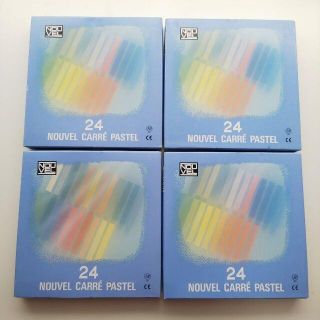 NOUVEL CARRE PASTEL 24　4箱セット　NJ064(クレヨン/パステル)