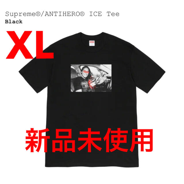 supreme antihero ice tee 黒　XL