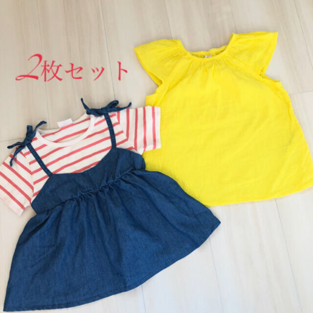 futafuta(フタフタ)のeizou様専用　3点セット キッズ/ベビー/マタニティのキッズ服女の子用(90cm~)(ワンピース)の商品写真