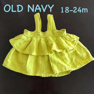 オールドネイビー(Old Navy)のOLD NAVY トップス　ノースリーブ　キャミソール　18-24m 90サイズ(Tシャツ/カットソー)