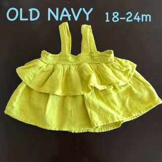 オールドネイビー(Old Navy)のOLD NAVY トップス　ノースリーブ　キャミソール　18-24m 90サイズ(Tシャツ/カットソー)