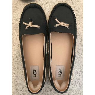 アグ(UGG)のUGG アグ　スリッポン　黒(スリッポン/モカシン)