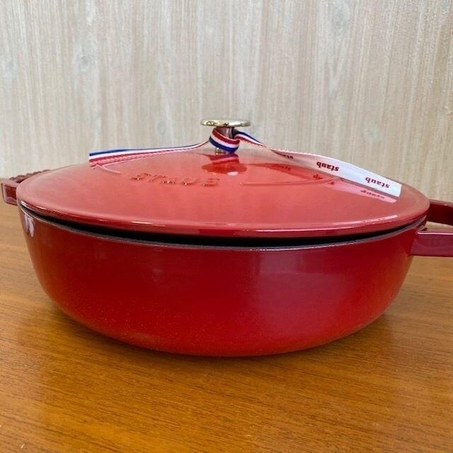 値下済【248】ストウブ ブレイザーソテーパン 28cm cherry 値下済【248】ストウブ ブレイザーソテーパン 28cm cherry