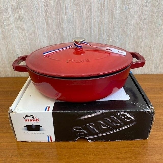 値下済【248】ストウブ ブレイザーソテーパン 28cm cherry 値下済【248】ストウブ ブレイザーソテーパン 28cm cherry