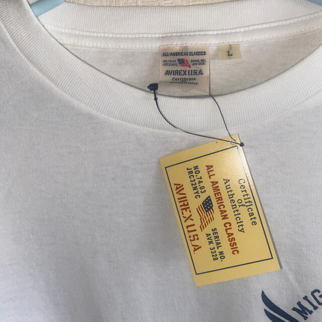 AVIREX(アヴィレックス)のAVIREXアアヴィレックス ロンTシャツ  メンズのトップス(Tシャツ/カットソー(七分/長袖))の商品写真