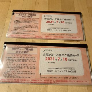 ケイハンヒャッカテン(京阪百貨店)の京阪グループ　株主優待 2冊(遊園地/テーマパーク)