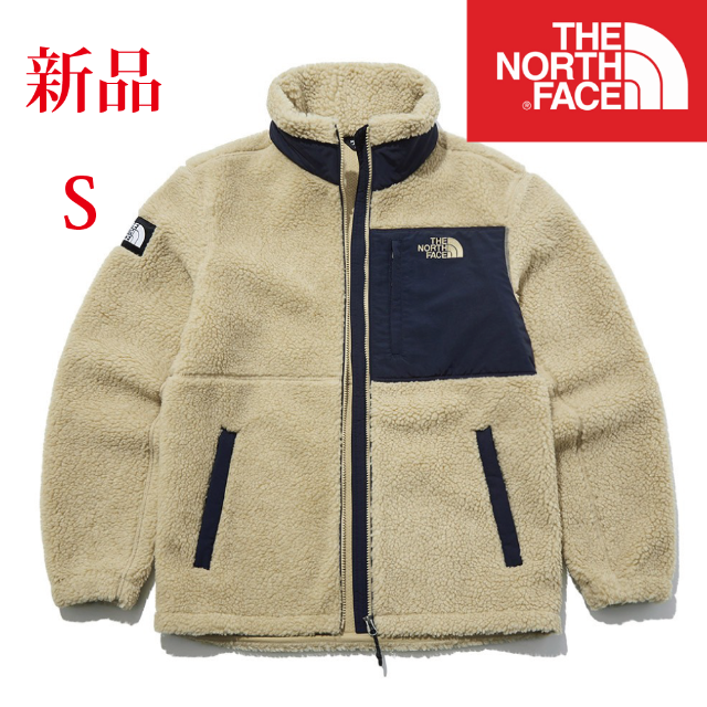 THE NORTH FACE(ザノースフェイス)の新品【海外限定】ザ ノース フェイス シェルパ フリース ゴールドベージュS メンズのジャケット/アウター(ブルゾン)の商品写真