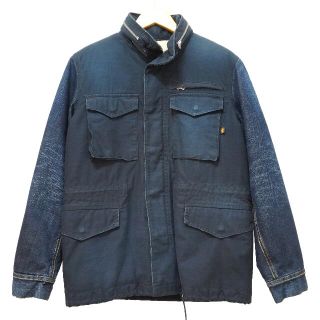 アルファインダストリーズ(ALPHA INDUSTRIES)のALPHA INDUSTRIES LEE M-65 DENIM JACKET(ミリタリージャケット)