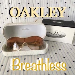 オークリー(Oakley)のOAKLEY オークレー　US限定　breathless サングラス　gold(サングラス/メガネ)