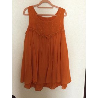 ダブルクローゼット(w closet)のw closet チュニック(カットソー(半袖/袖なし))