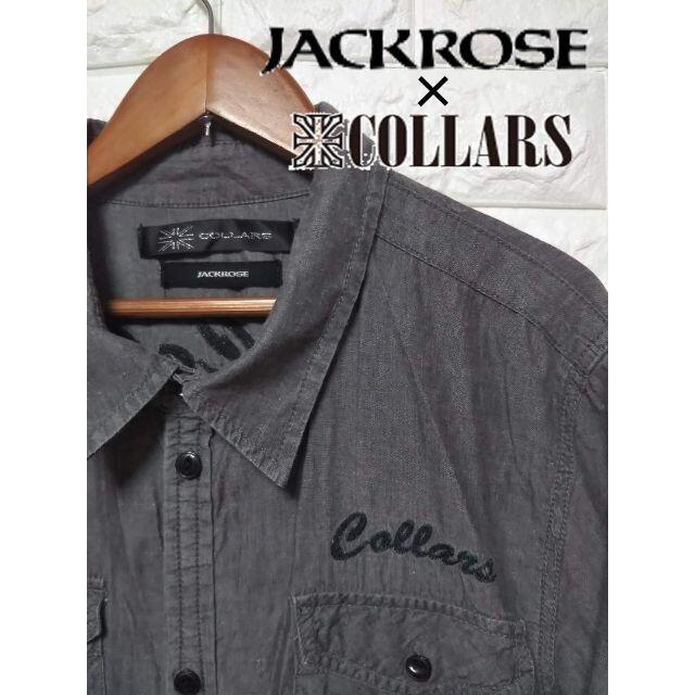 JACKROSE(ジャックローズ)のJACKROSE×COLLARS 長袖シャツ　SS963 メンズのトップス(シャツ)の商品写真
