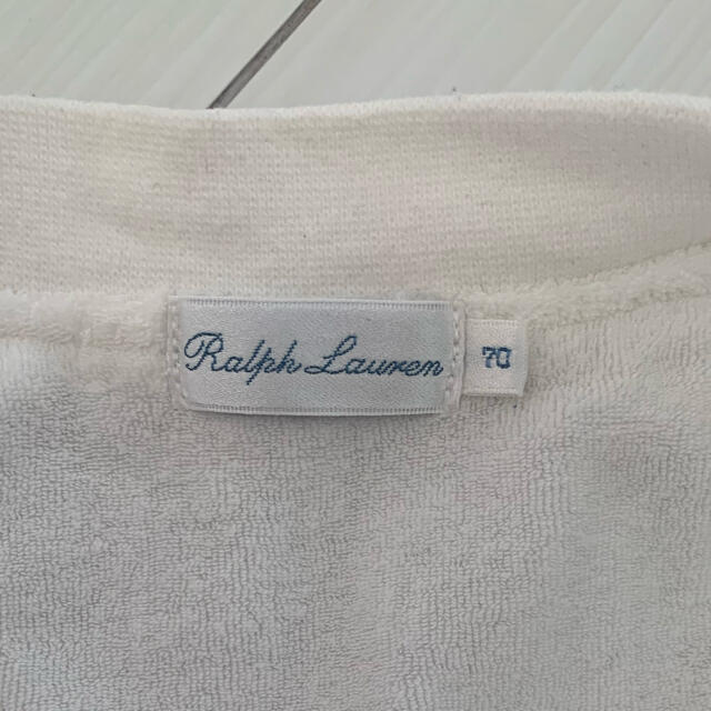 POLO RALPH LAUREN(ポロラルフローレン)のmiiiiiktyさん専用　ラルフローレン  ストライプ　長袖　 キッズ/ベビー/マタニティのベビー服(~85cm)(ジャケット/コート)の商品写真