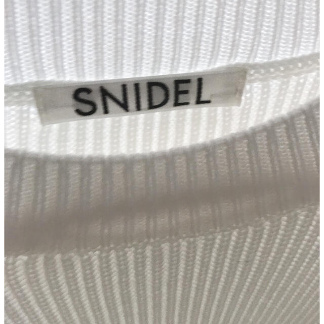 SNIDEL(スナイデル)の【完売品】Sustainaミニニットワンピース レディースのワンピース(ミニワンピース)の商品写真