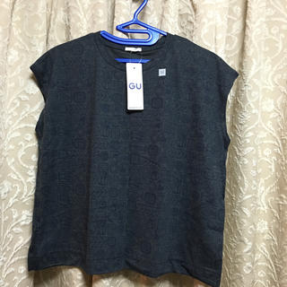 ジーユー(GU)の新品タグ付き GU Tシャツ(Tシャツ(半袖/袖なし))