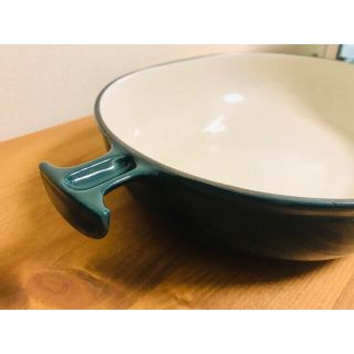 ルクルーゼ(LE CREUSET)の【激レア】ビンテージ　ルクルーゼ    ママシリーズ　29cm(鍋/フライパン)