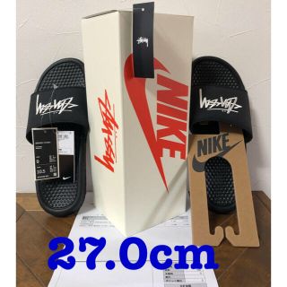 ステューシー(STUSSY)のSTUSSY / NIKE BENASSI SLIDE(サンダル)