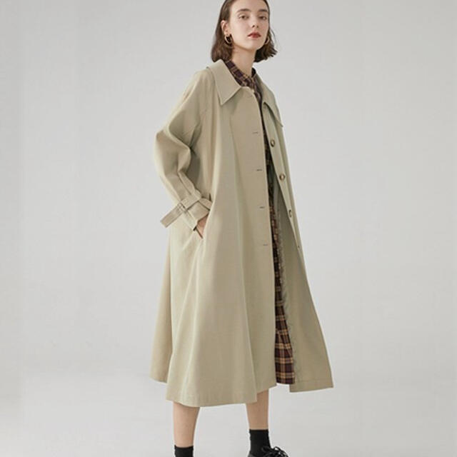 【Fano Studios】Drop neck Bal collar coat