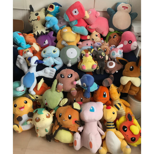 お値下げ中 断捨離中 ポケモン ぬいぐるみ 大量 まとめ売り | フリマアプリ ラクマ
