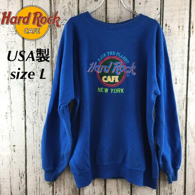 新作 激レア Hard Rock Cafe ハードロックカフェ スウェット