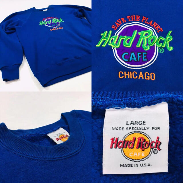 激レア Hard Rock Cafe ハードロックカフェ スウェット トレーナー 2