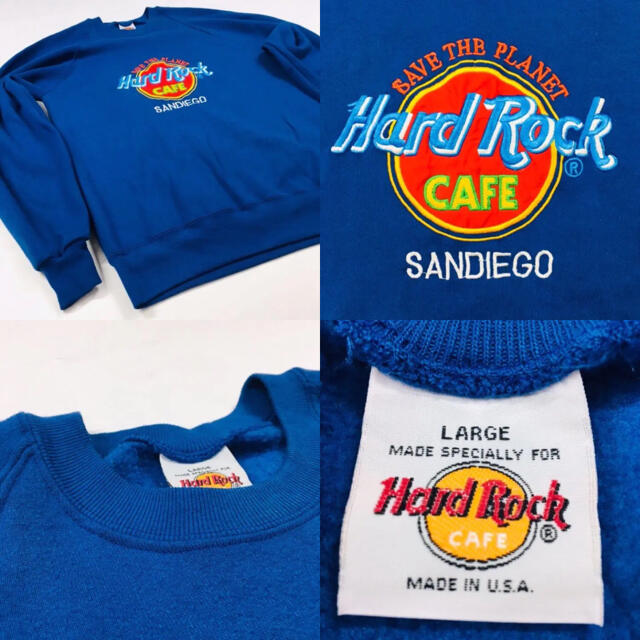 激レア Hard Rock Cafe ハードロックカフェ スウェット トレーナー 2