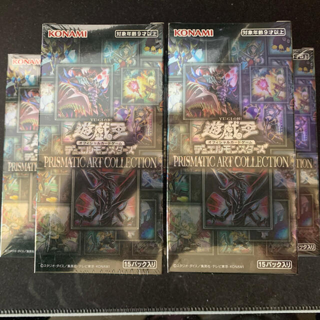 新品本物】 COLLECTION ART PRISMATIC - 遊戯王 5BOX 未開封 スリーブ