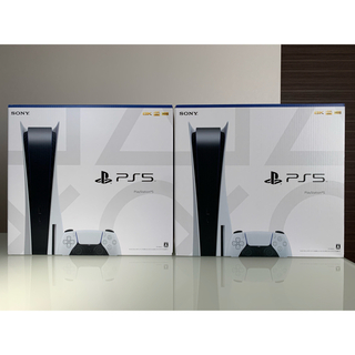 プレイステーション(PlayStation)の【未開封新品】PlayStation 5 通常版 2台 CFI-1000A01(家庭用ゲーム機本体)