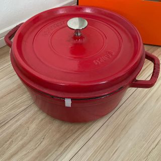 ストウブ(STAUB)のstaub　ココット26cm(鍋/フライパン)