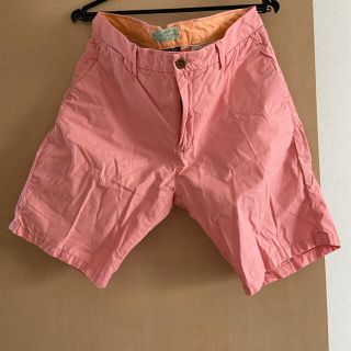 スコッチアンドソーダ(SCOTCH & SODA)のScotch＆soda メンズハーフパンツ　ピンク(ショートパンツ)