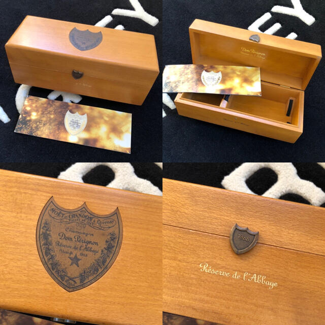 Dom Pérignon(ドンペリニヨン)のドンペリニヨン ケース 木箱 750ml用 2種 Don Perignon インテリア/住まい/日用品のインテリア小物(置物)の商品写真