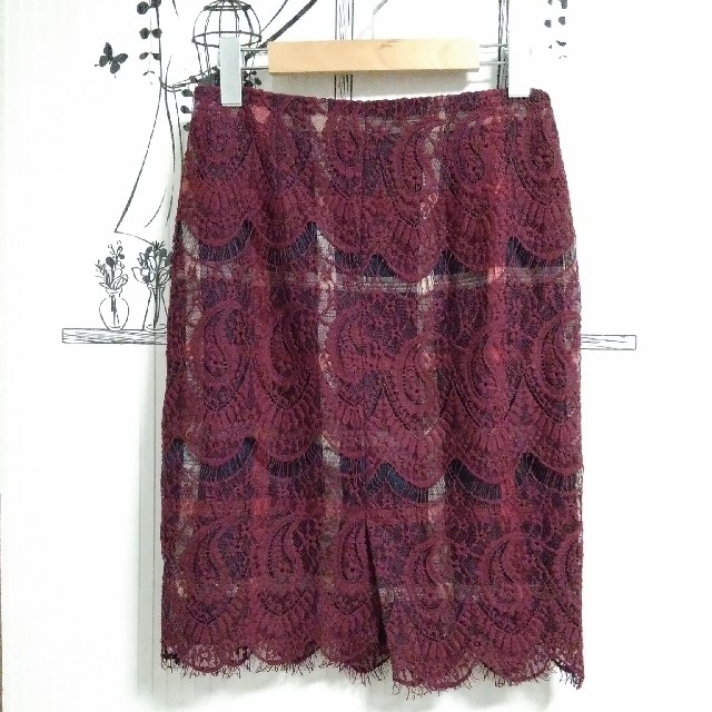 Million Carats(ミリオンカラッツ)の❤️タイトスカート❤️ボトムス❤️レース❤️タータンチェック❤️スカート❤ レディースのスカート(ひざ丈スカート)の商品写真