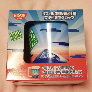 ニッシンショクヒン(日清食品)の日清食品 カップヌードル フタ付きマグカップ リフィル 富士山(インスタント食品)