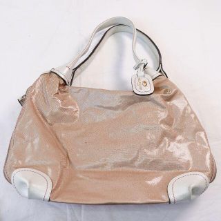 ペレボルサ(PELLE BORSA)の■PELLE BORSA　ショルダーバッグ　ベージュ　レディース(ショルダーバッグ)