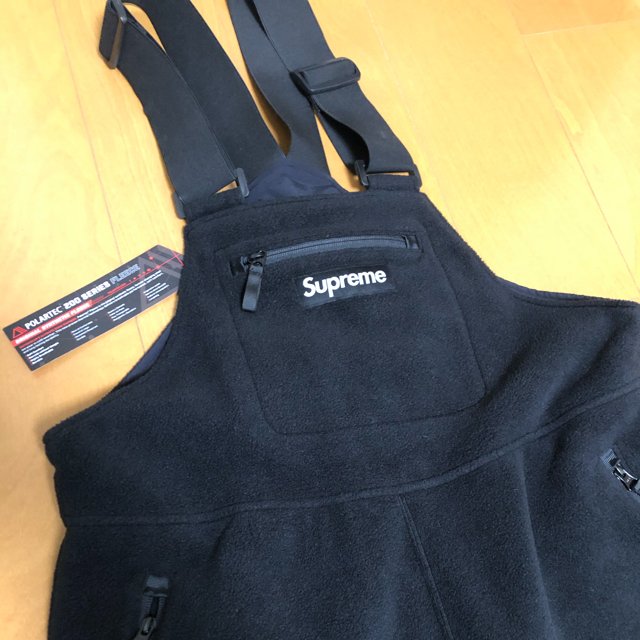 【M・黒】新品未未使用 Polartec Overalls supreme