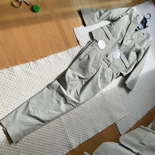 グレー19サイズレディススーツパンツ レディースのフォーマル/ドレス(スーツ)の商品写真