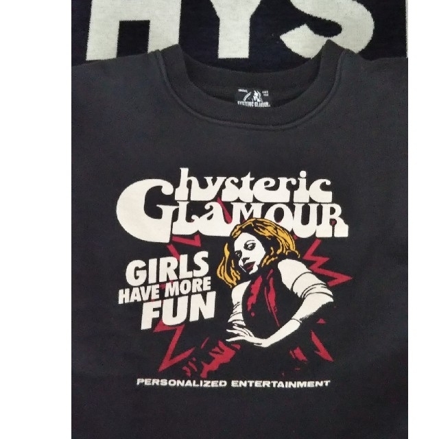 HYSTERIC GLAMOUR(ヒステリックグラマー)の未使用 ヒステリックグラマー スウェット トレーナー レディースのトップス(トレーナー/スウェット)の商品写真