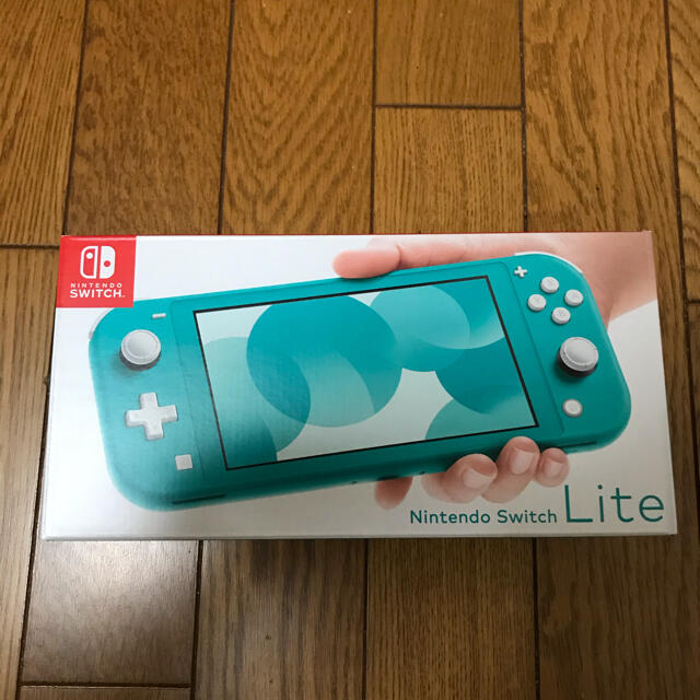 新品　未開封　Nintendo Switch  LITE ターコイズ エンタメ/ホビーのゲームソフト/ゲーム機本体(家庭用ゲーム機本体)の商品写真