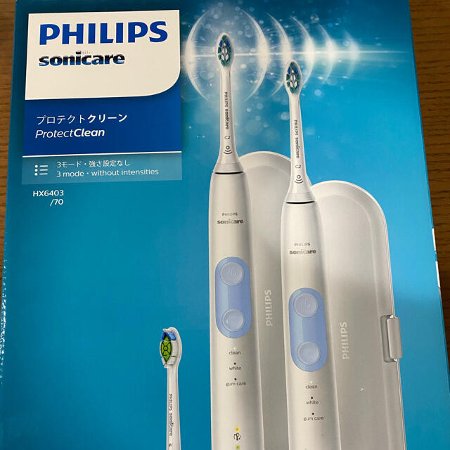 PHILIPS(フィリップス)のソニッケアー　プロテクトクリーン スマホ/家電/カメラの美容/健康(電動歯ブラシ)の商品写真