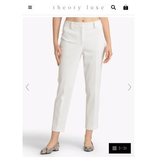 セオリーリュクス(Theory luxe)のMonica様専用　theory luxe ストレートクロップドパンツ(クロップドパンツ)