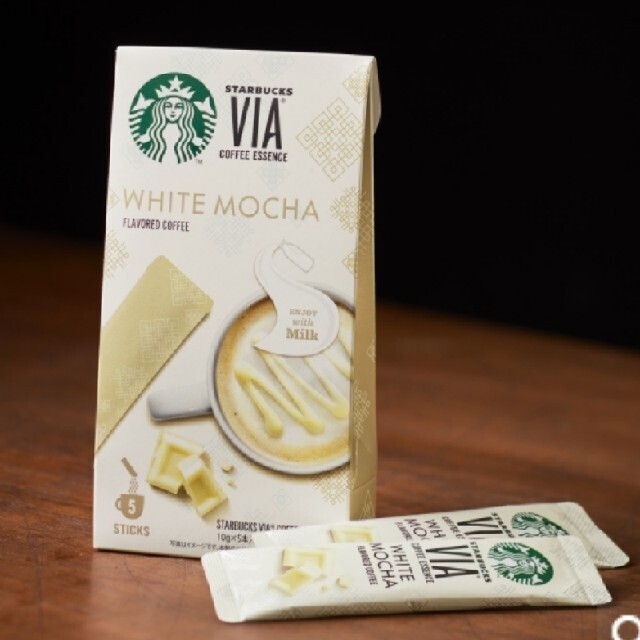 Starbucks Coffee(スターバックスコーヒー)のスターバックスヴィア®コーヒーエッセンスホワイトモカ2本/スタバ 食品/飲料/酒の飲料(コーヒー)の商品写真