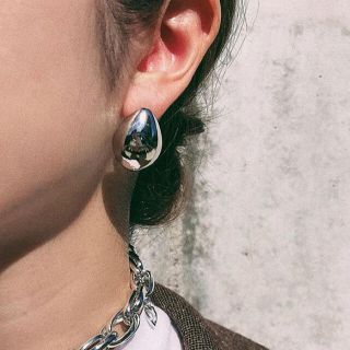 ビューティアンドユースユナイテッドアローズ(BEAUTY&YOUTH UNITED ARROWS)のMetal drop silver pierce No.122(ピアス)