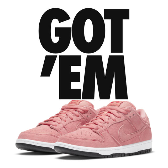 NIKE(ナイキ)のNIKE SB DUNK LOW  PINK PIG 26.5 メンズの靴/シューズ(スニーカー)の商品写真