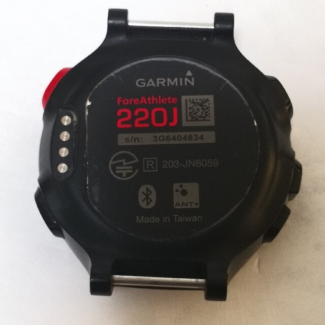 GARMIN(ガーミン)のGARMIN(ガーミン) ランニングウォッチ ForeAthlete 220J メンズの時計(腕時計(デジタル))の商品写真