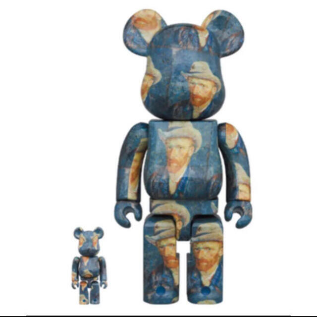 MEDICOM TOY(メディコムトイ)のBE@RBRICK「Van Gogh Museum」 100％ & 400％ ハンドメイドのおもちゃ(フィギュア)の商品写真