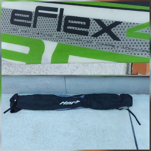 Elan(エラン)のelan エラン eFlex4 スキー板 160cm スポーツ/アウトドアのスキー(板)の商品写真